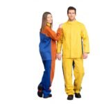 Veste soudeur cuir fleur - Dos Cotton Proban ignifuge XL - Image 2